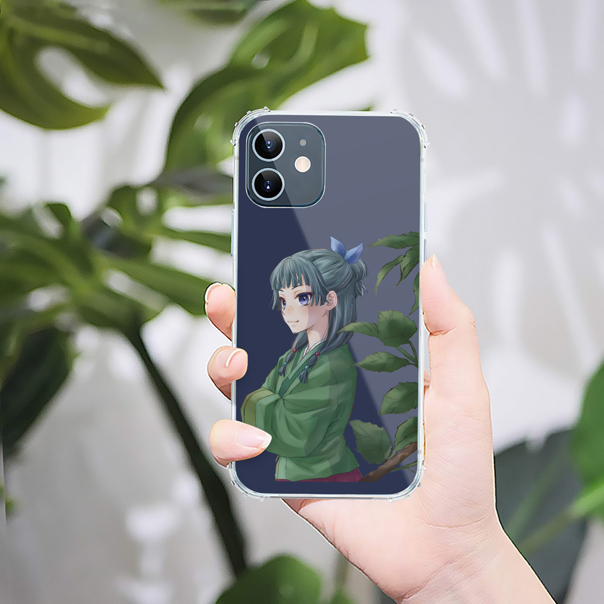 （画像用） 薬屋のひとりごと The Apothecary Diaries 【iPhone 12シリーズ対応】透明スマホケース（クリアソフトケース）